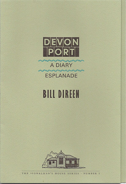 Devonport: A Diary. Cover.